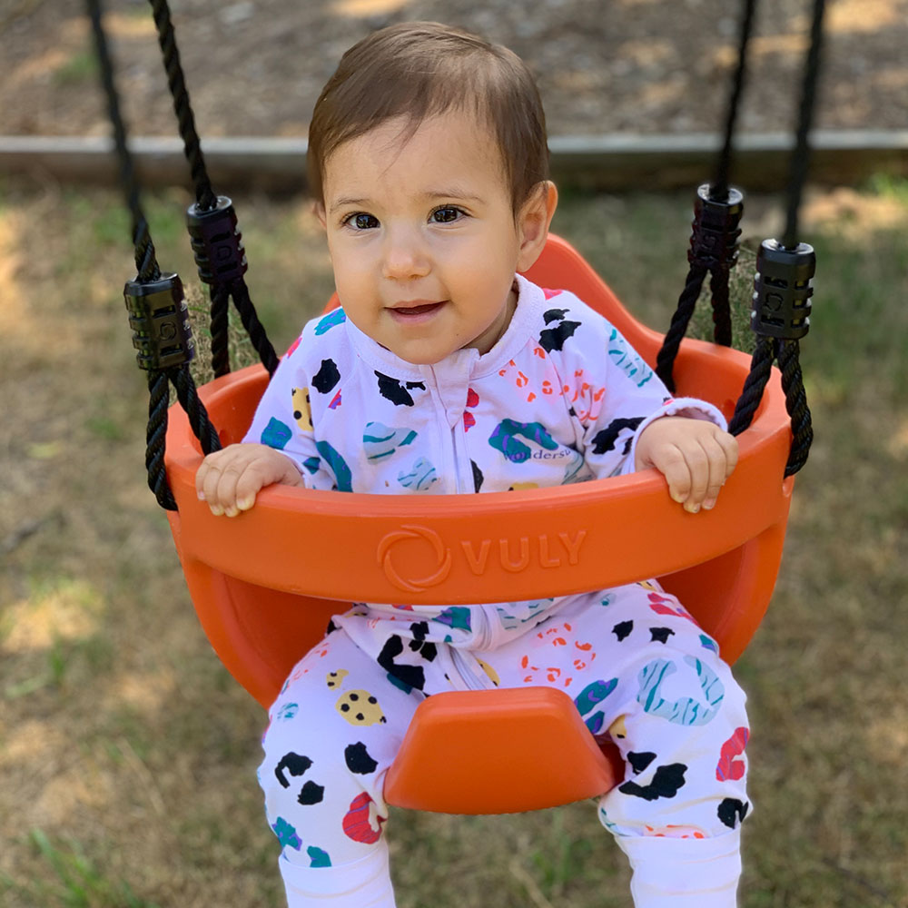 Toddler on Vuly Swing