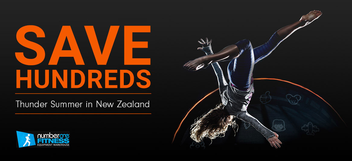 50% off - thunder summer trampolines in New Zealand