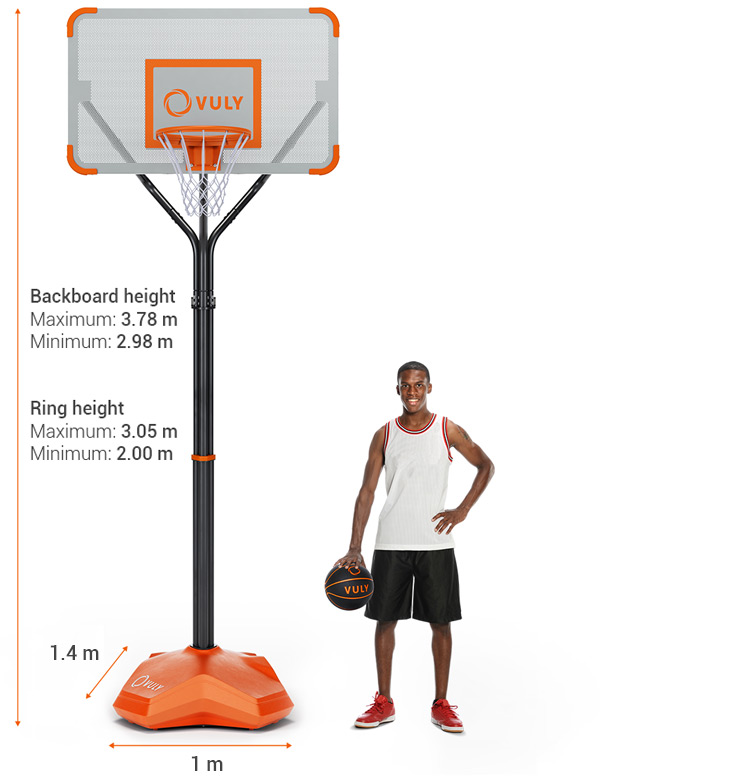Basketball Hoop Size Chart
