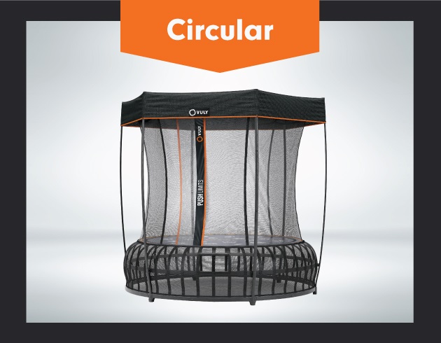 Circular trampoline - Vuly Thunder Pro