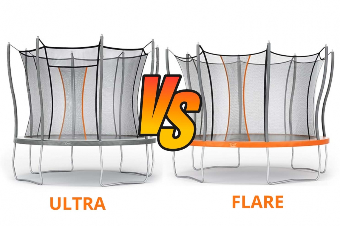Choosing a Vuly Trampoline - Flare, Ultra, Lift or Thunder?