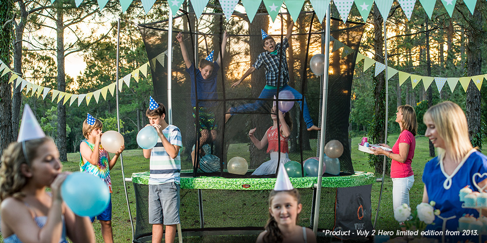 Trampoline Birthday Party At Home