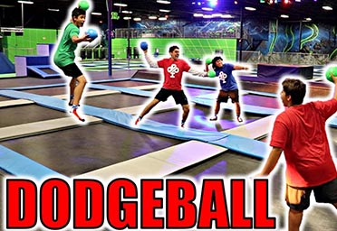 Trampoline Dodgeball