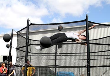 Bounce into Trampoline Sports