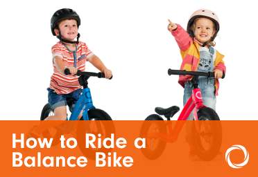 How to ride a balance bike
