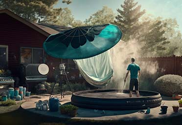 How to Clean a Trampoline