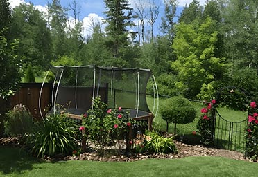 Trampoline Landscaping Ideas