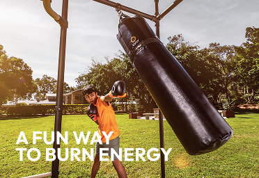 Boxing Bag for Climbing Frames: More Than Punching