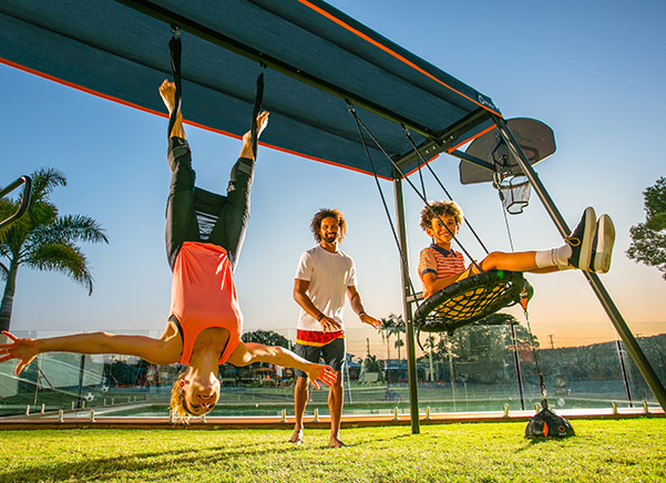 Backyard Childrens Swingsets and Playsets