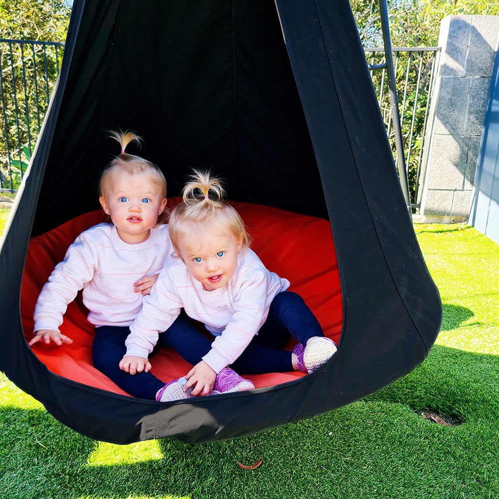 hanging cubby swing