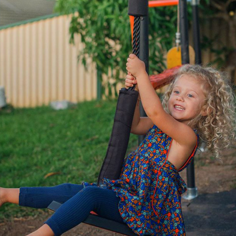 Flying fox swing