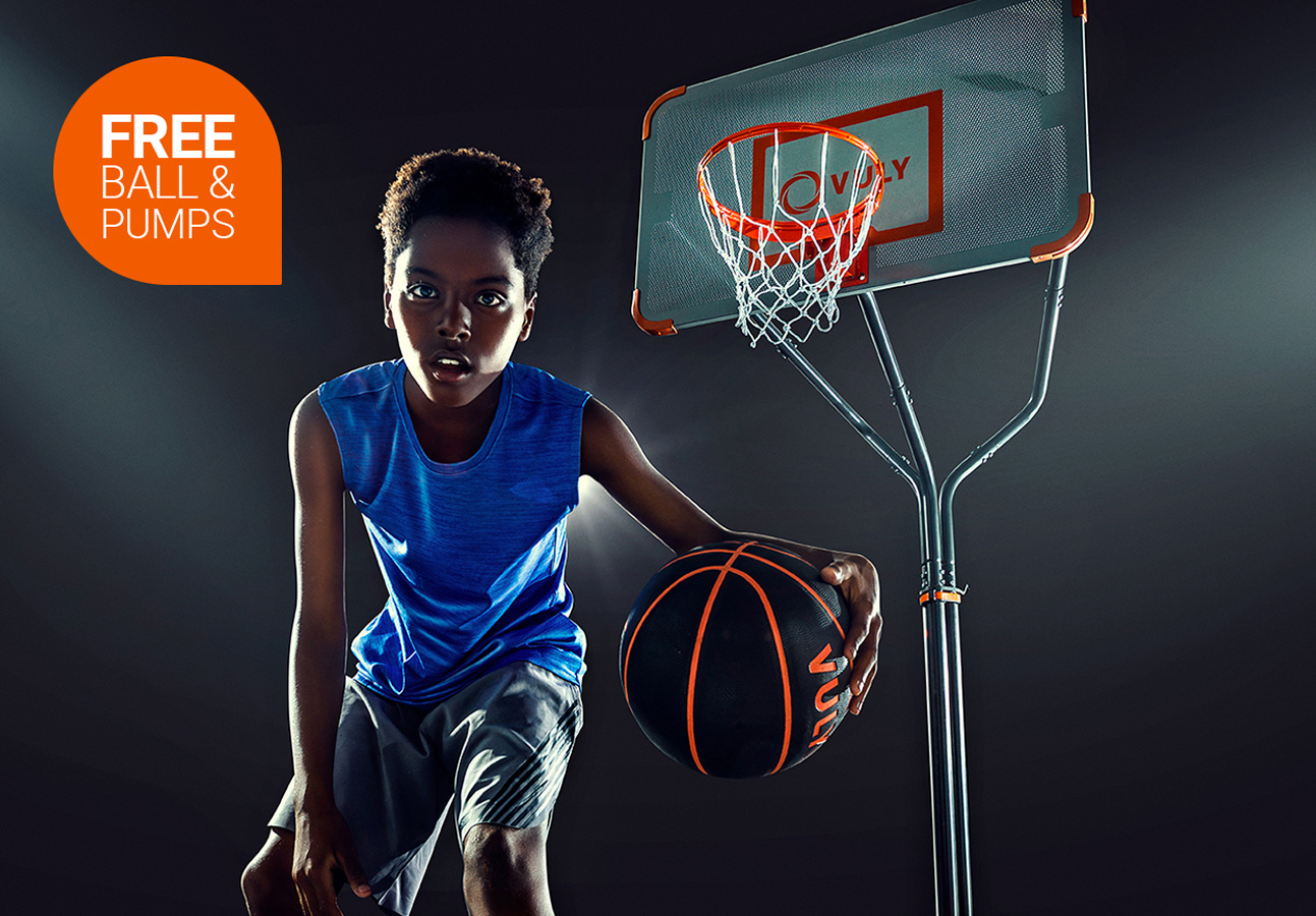 Vuly Slam Pro InGround Basketball Hoop