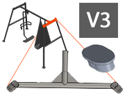Swing Set Top Joiner with Cap V3