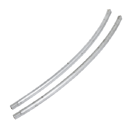 L Flare Curved Pole Set of 2 (frame tubes)