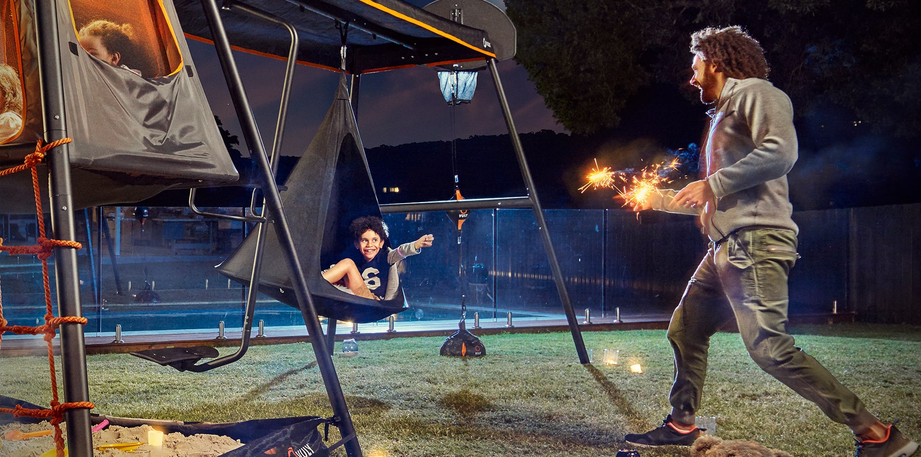 Hanging Cubby Swing