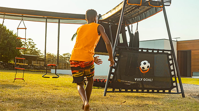 Soccer Goal Swing Set Accessories Vuly Play