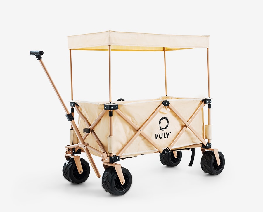 wagon with shade