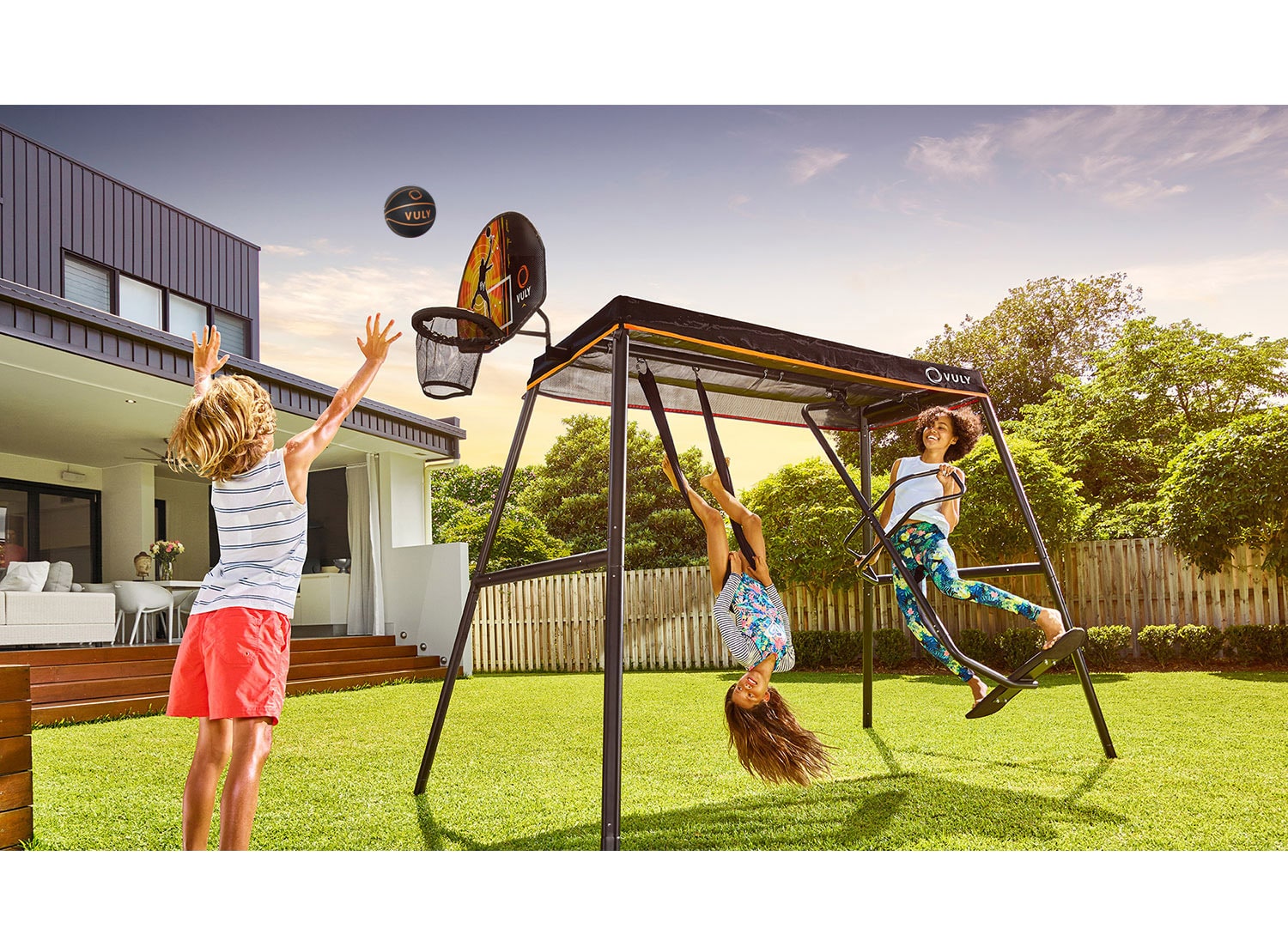 Basketball Hoop Vuly Basketball Set For Trampolines Swing Sets Basketball Hoop Vuly Basketball Set For Trampolines Swing Sets