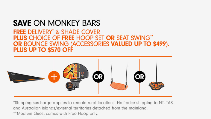 Massive Sale on Kids Monkey Bars