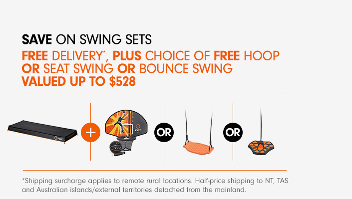 Sale on Backyard Swing Sets