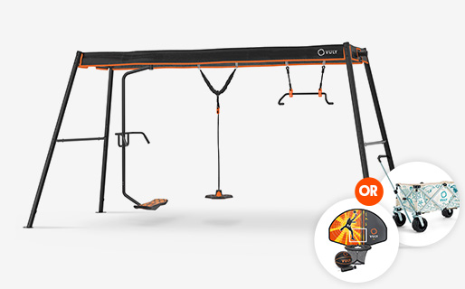 Max Large Swingset +3 Swings (spin,360 bounce,monkey)