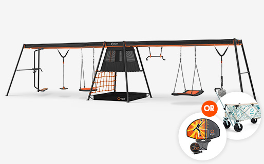 Max 3C3 + 6 swings (spin,bed,nest,monkey,wrecking,bounce)