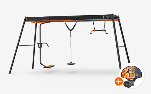Max Large Swingset +3 Swings (spin,360 bounce,monkey)