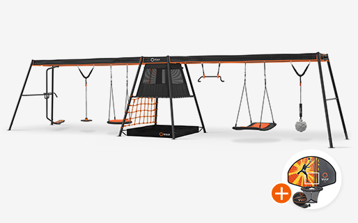 Max 3C3 + 6 swings (spin,bed,nest,monkey,wrecking,bounce)