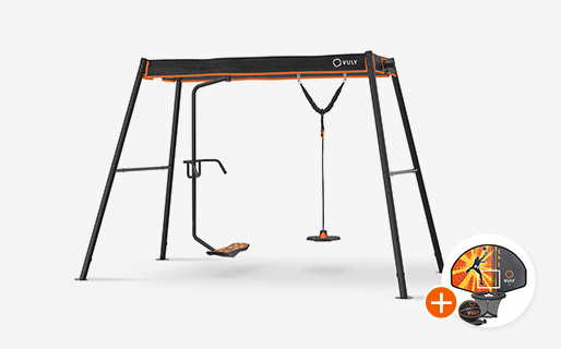Max Medium Swingset +2 Swings (spin,bounce)