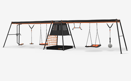 Max 3C3 + 6 swings (spin,bed,nest,monkey,wrecking,bounce)
