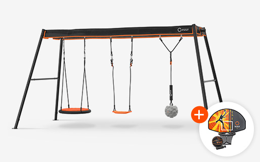 Max Large Swingset +3 Swings (spin,360 bounce,monkey)