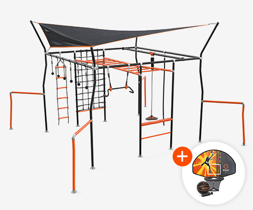 Adventure Course Monkey Bar LoopsPlayground equipment and outdoor