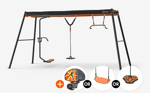 Max Large Swingset +3 Swings (spin,360 bounce,monkey)
