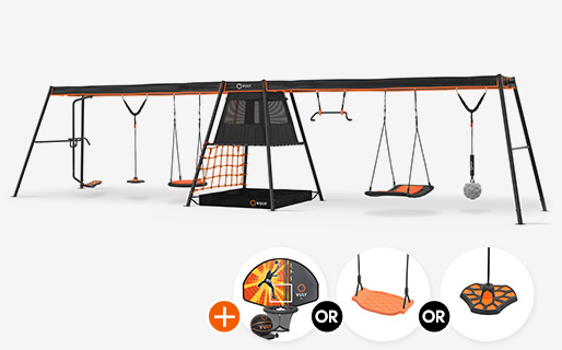 Max 3C3 + 6 swings (spin,bed,nest,monkey,wrecking,bounce)