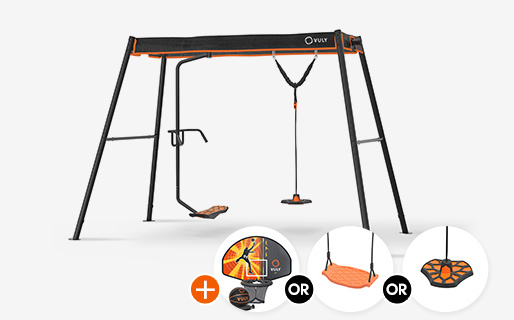 Max Medium Swingset +2 Swings (spin,bounce)