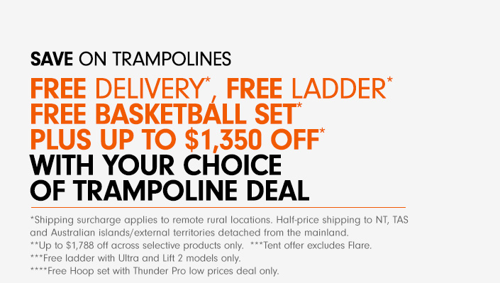 Kids Trampolines - Promotion