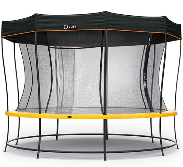 Extra Large Trampoline with Shade Cover