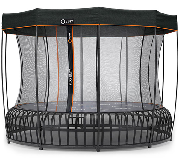 Extra Large Trampoline with Shade Cover