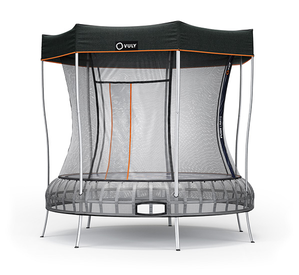 Medium Trampoline with Shade Cover